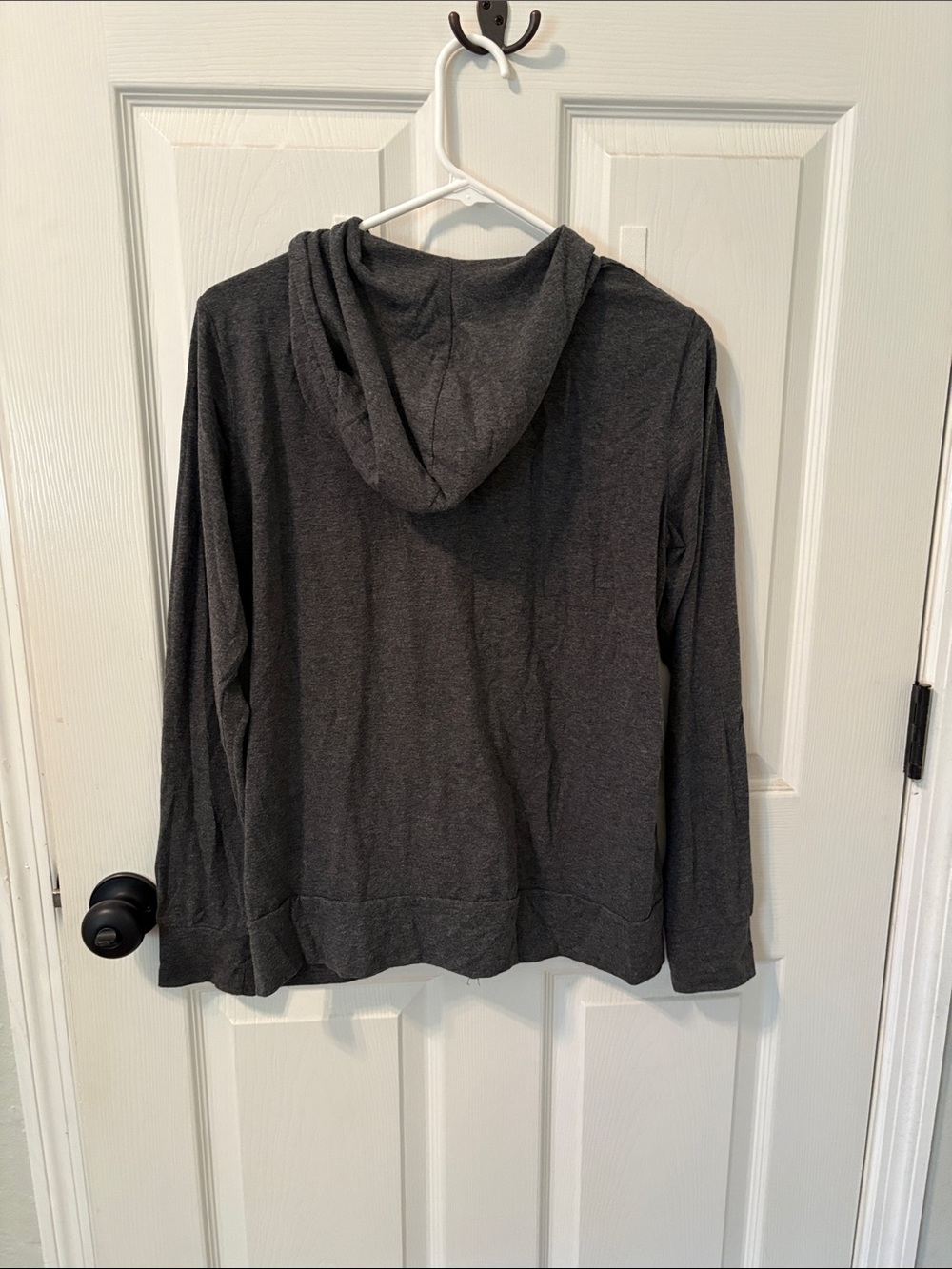 EUC charcoal hoodie - Picture 4 of 5